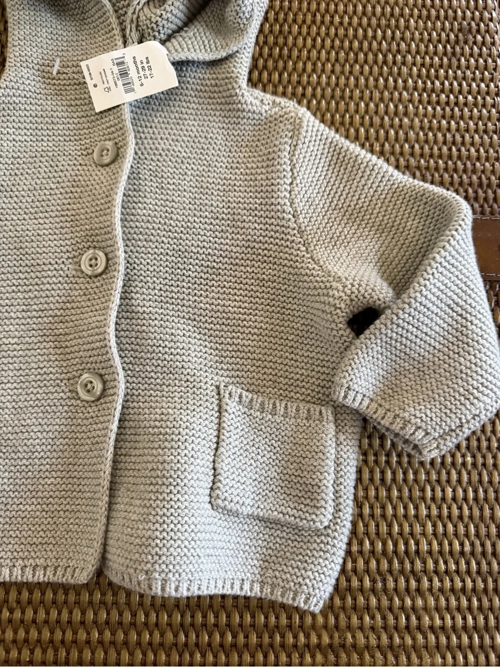 Baby Gap Size 6-12 Months Hooded Sweater
